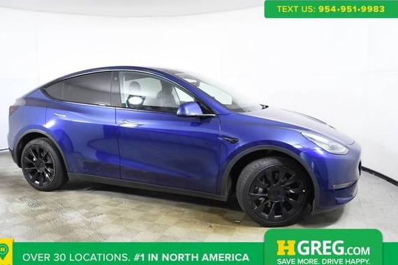 TESLA MODEL Y 2022 7SAYGDEE8NF481217 image